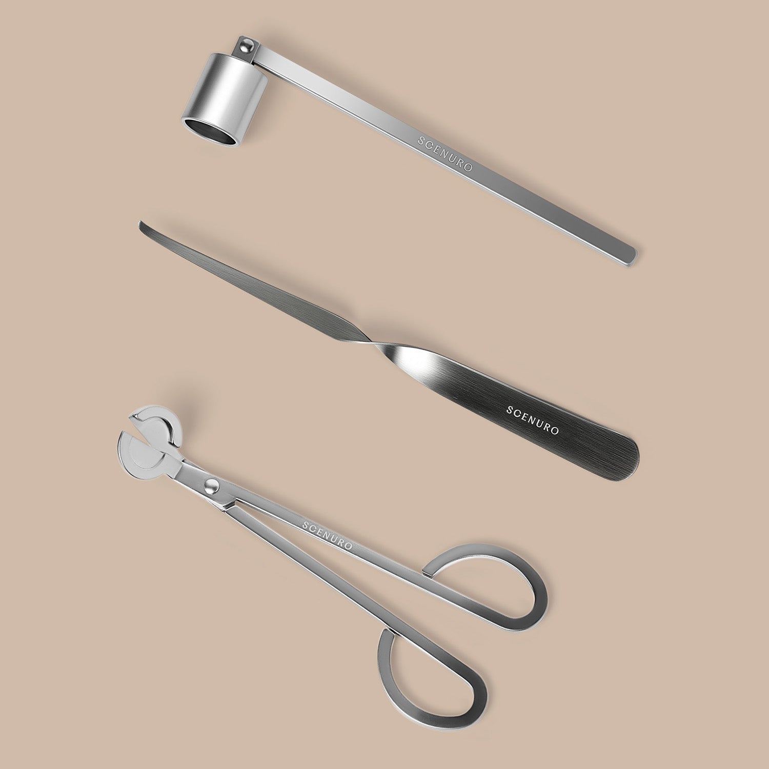 Candle Care Kit - Silver