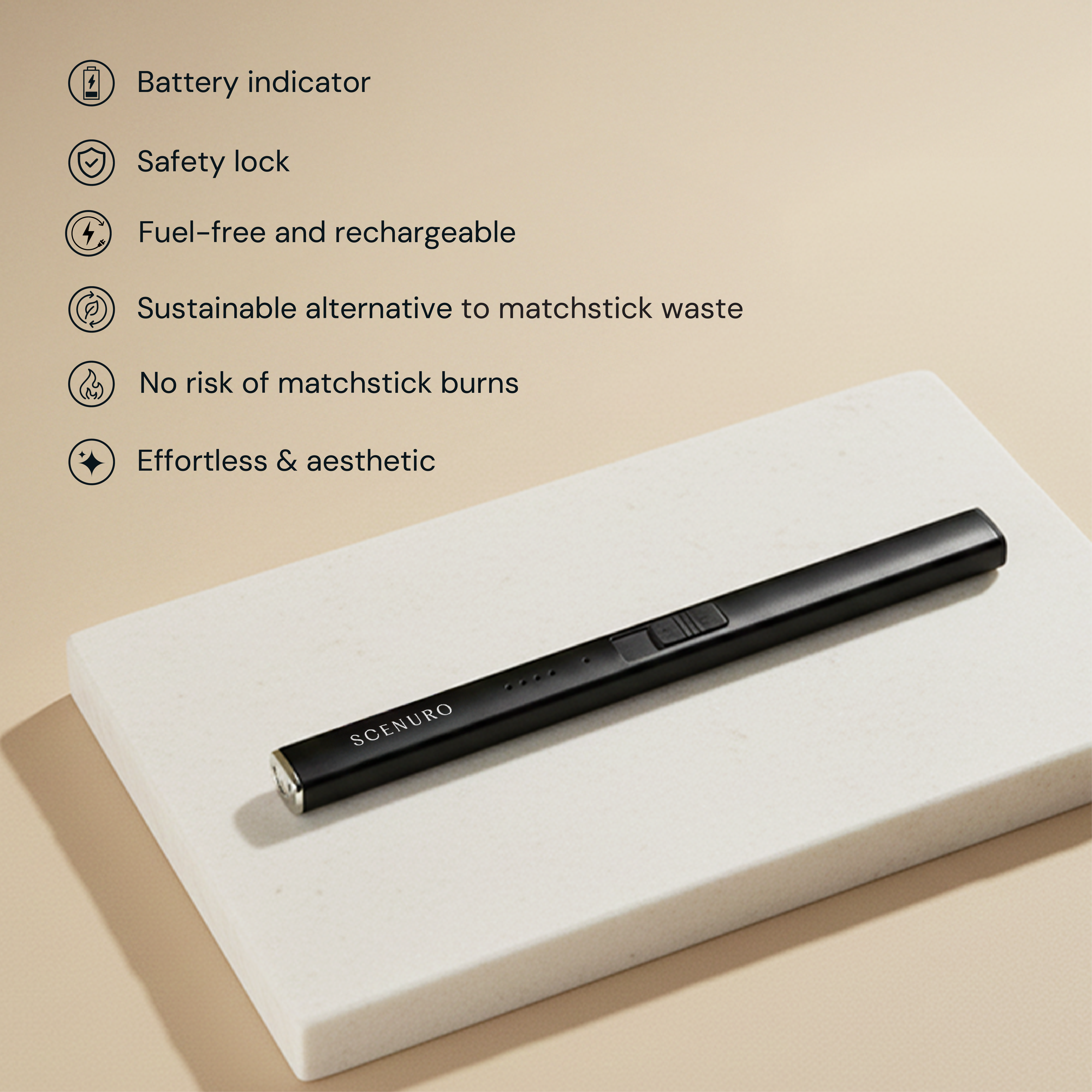 Electric Lighter - Black