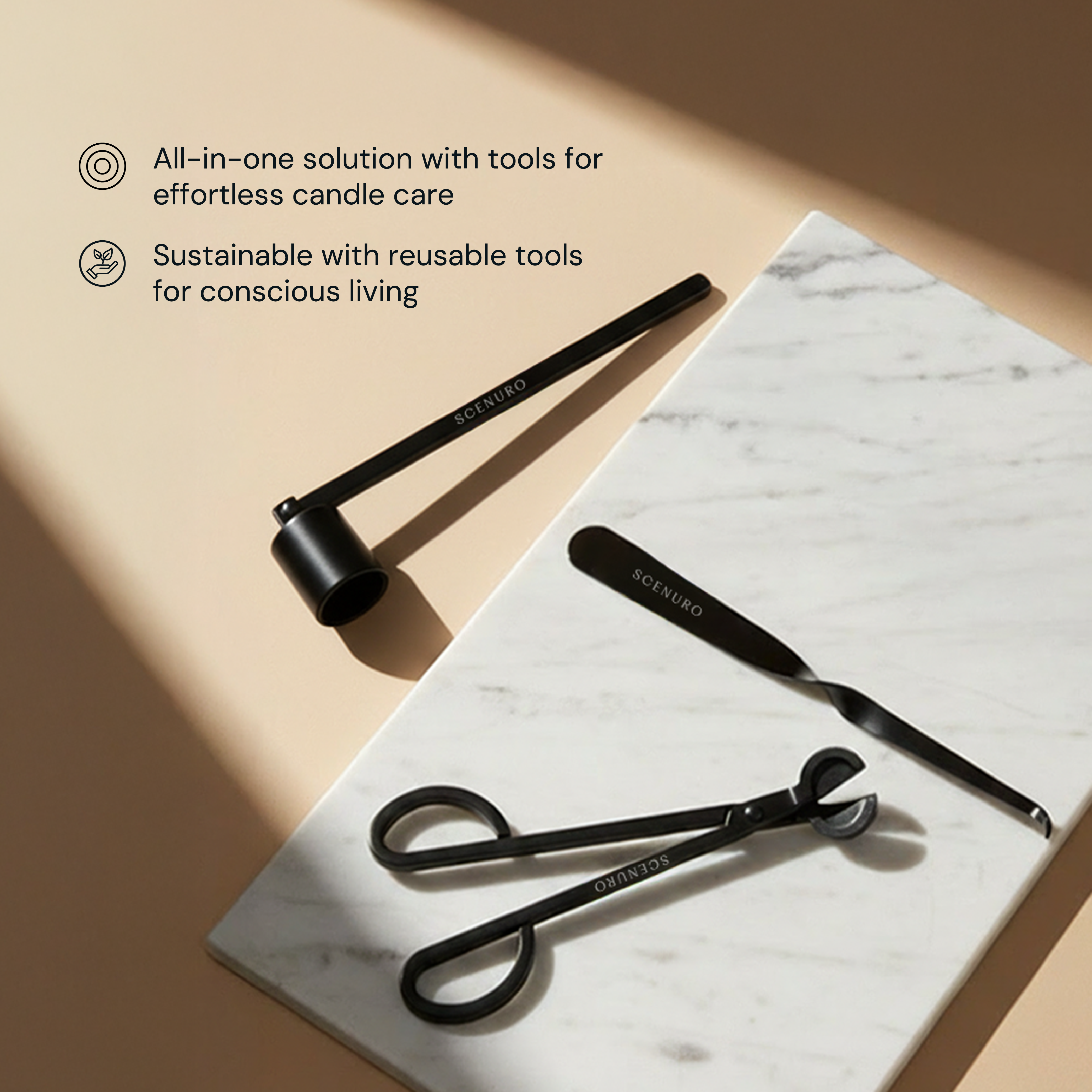 Candle Care Kit - Black