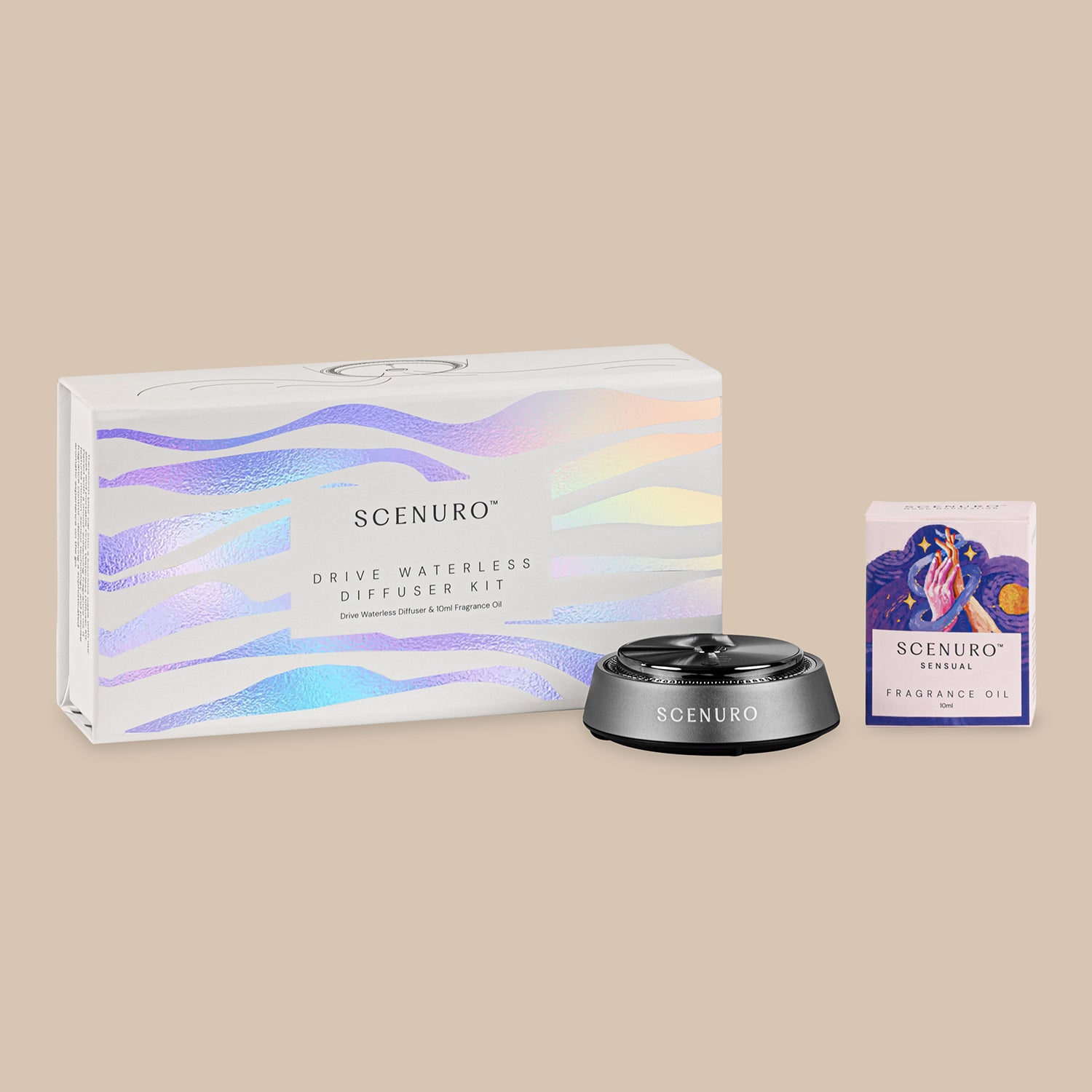 Drive Waterless Diffuser Kit - Grey