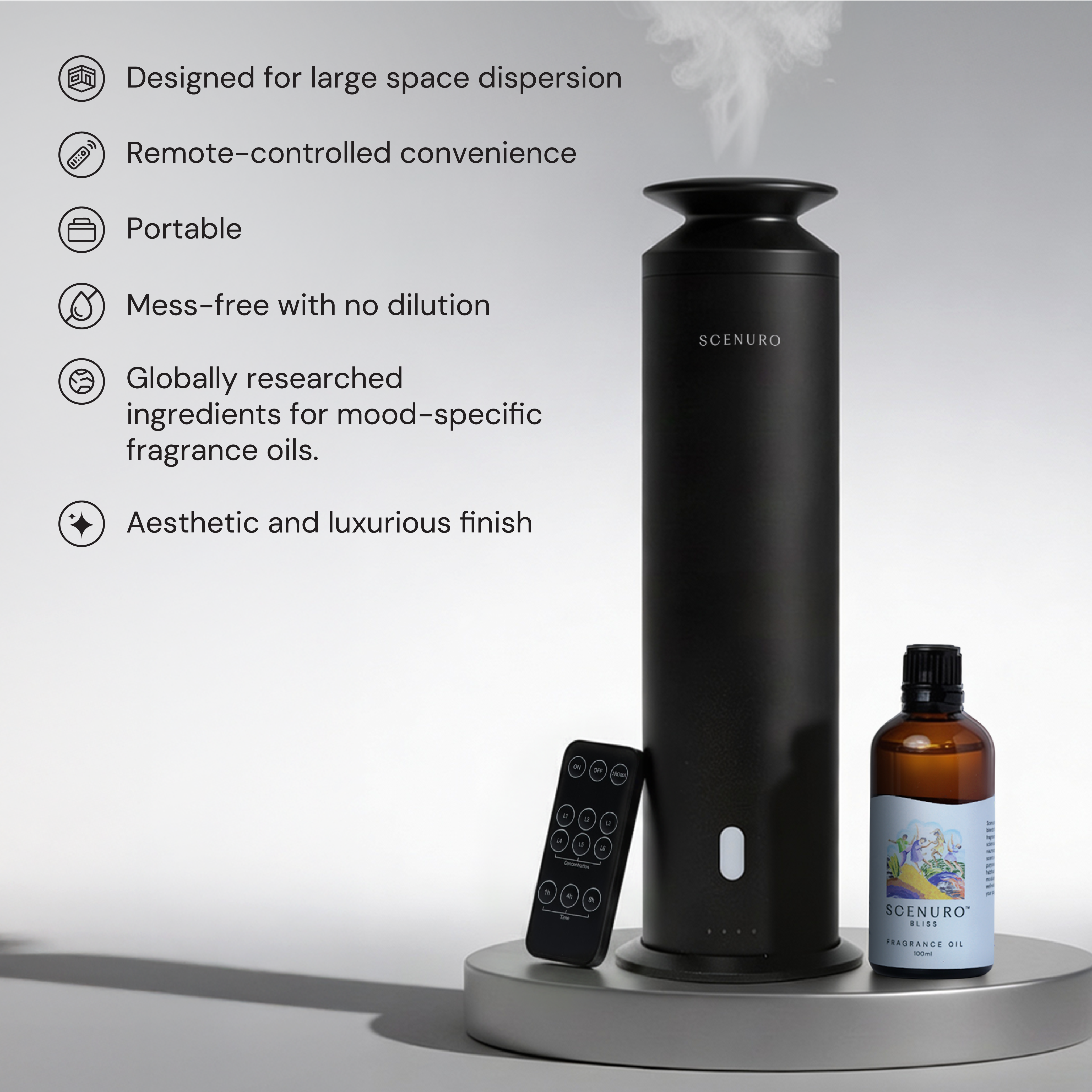 Grand Waterless Diffuser Kit - Black