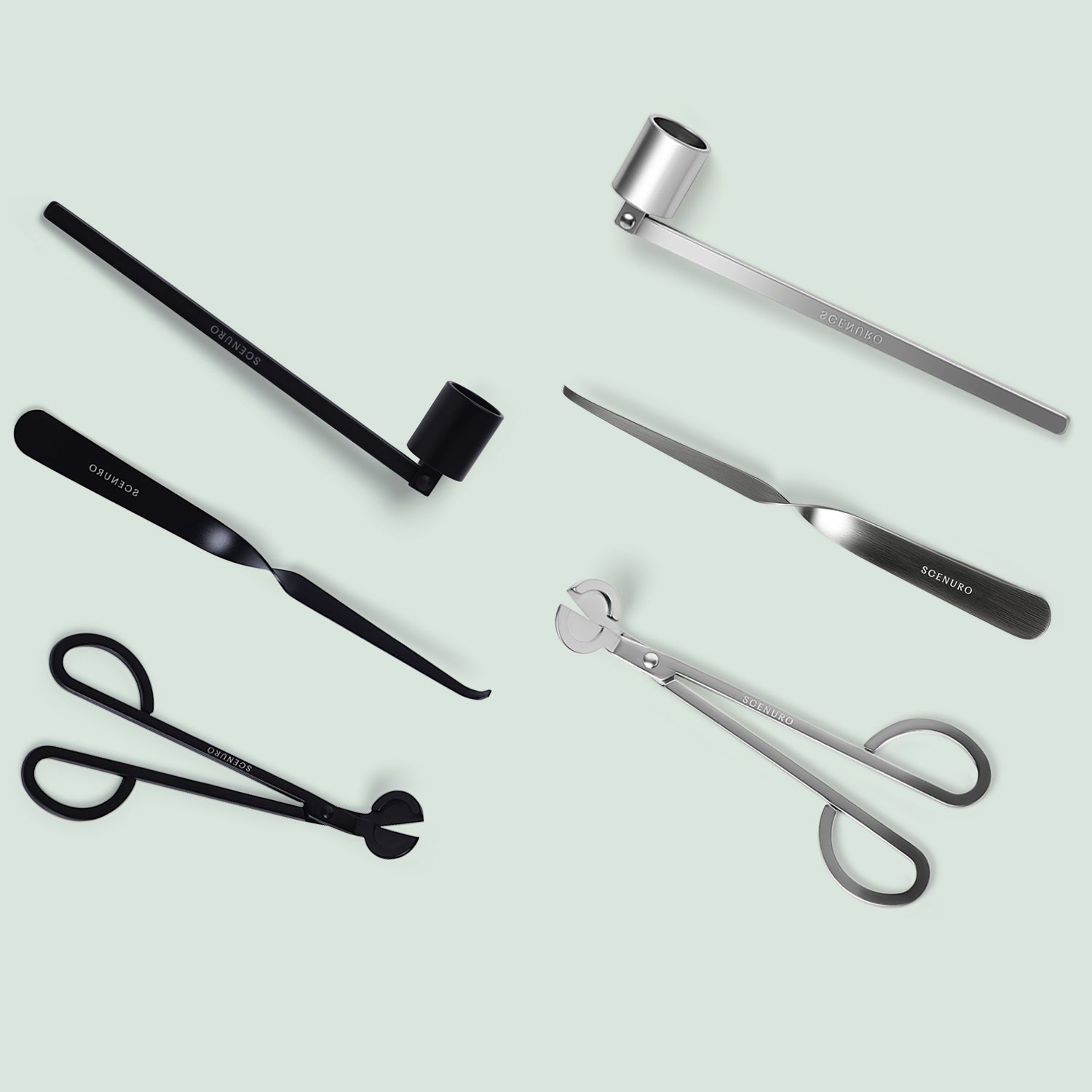 Candle Care Kit - Silver