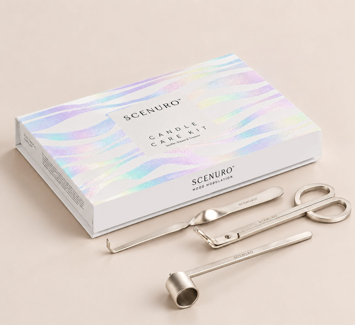 Candle Care Kit - Silver