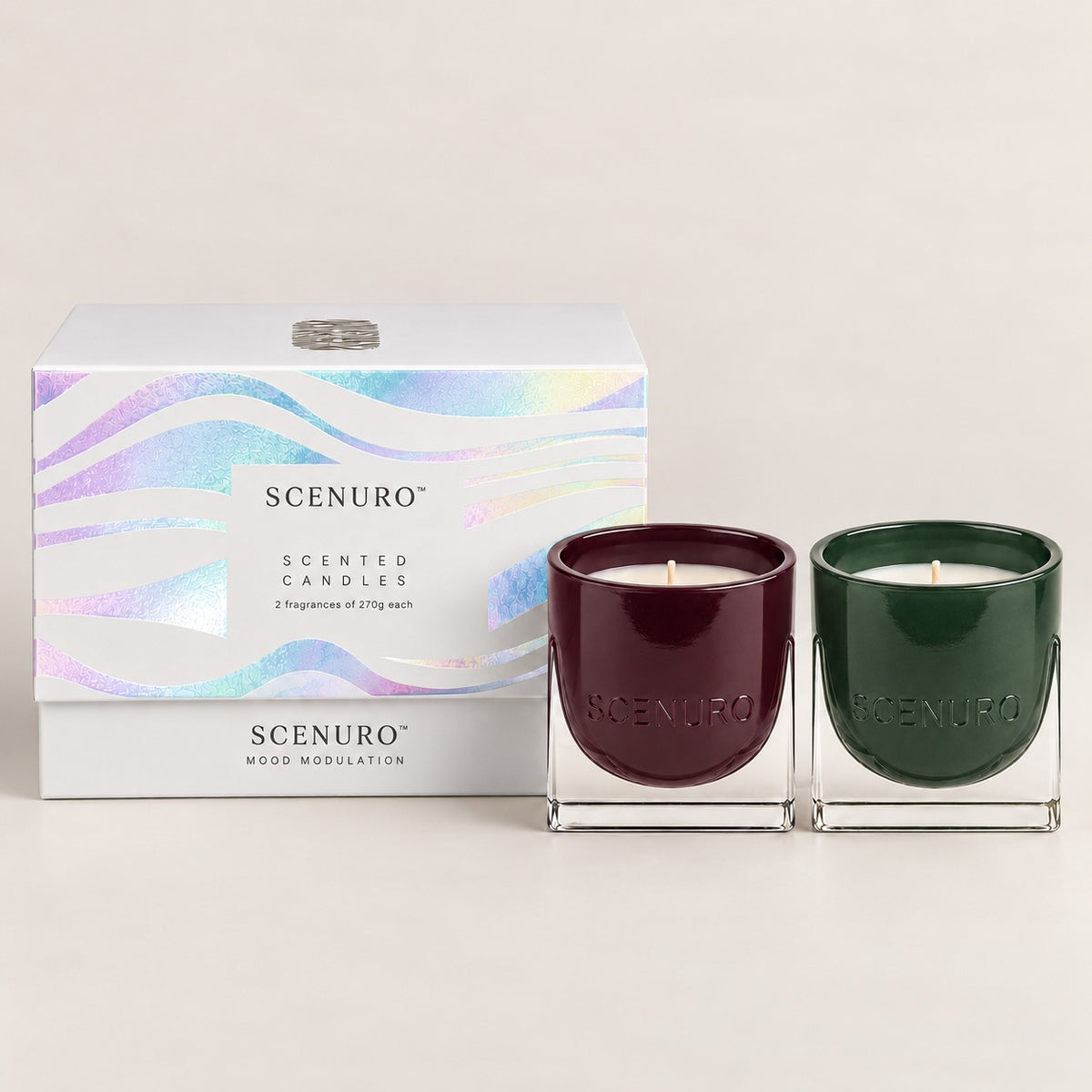 Scented Candles - Set of 2